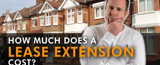 Mark Parham beside terraced houses and a lease-extension cost question