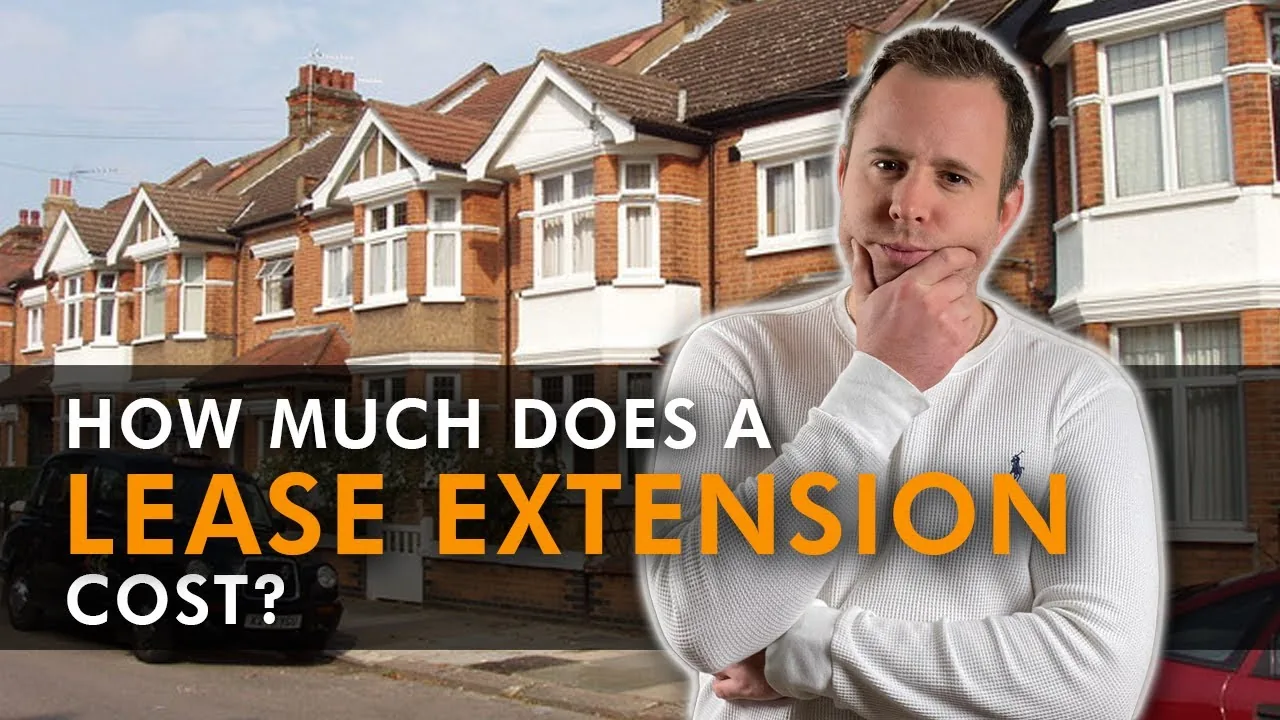 Mark Parham beside terraced houses and a lease-extension cost question